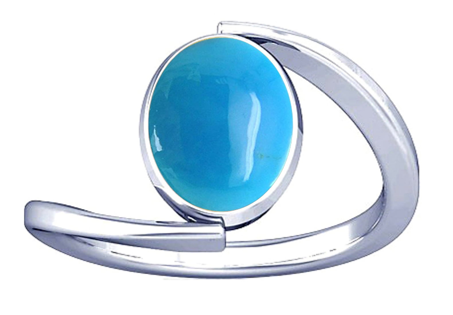 Blue Copper Turquoise Gemstone 925 Sterling Silver New Year Ring Jewelry  MP-434 | eBay
