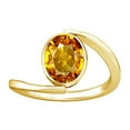 thumbnail image 1 of Divya Shakti 9.25-9.50 Carat Citrine Sunhela Golden Topaz Gemstone Panchdhatu Ring for Women, 1 of 5