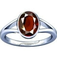 thumbnail image 1 of Divya Shakti 9.25-9.50 Carat Hessonite Gomed Gemstone Silver Adjustable Ring for Mens & Womens, 1 of 5
