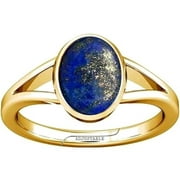 Divya Shakti 9.25-9.50 Carat Lapis Lazuli Lajward Gemstone Panchdhatu Adjustable Ring for Mens & Womens