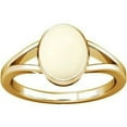 thumbnail image 1 of Divya Shakti 9.25-9.50 Carat White Coral Moonga Munga Gemstone Panchdhatu Ring For Men & Women, 1 of 5