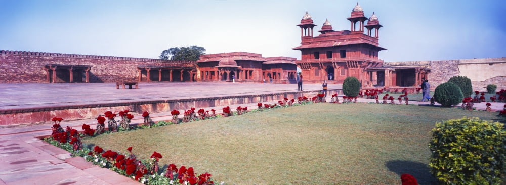 Diwan-i-Khas Fatehpur Sikri Agra Uttar Pradesh India Canvas Art - Panoramic Images (27 x 9)
