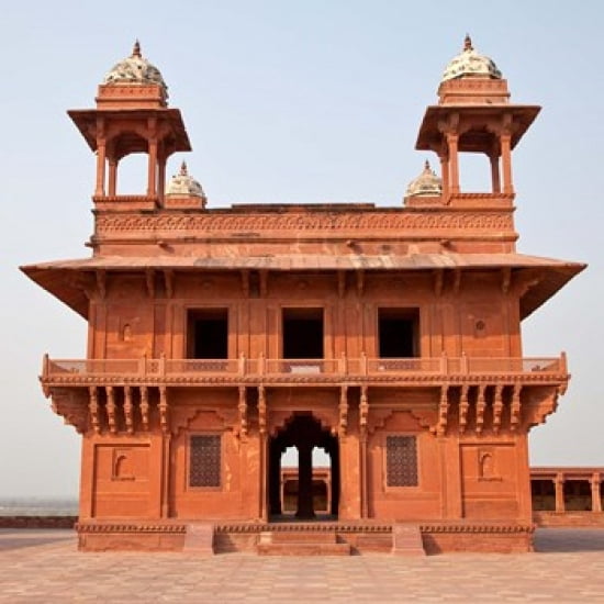 Diwan-i-Khas of Emperor Jalal el-Din Akbar Fatehpur Sikri India Canvas Art - Charles O Cecil DanitaDelimont (28 x 28)