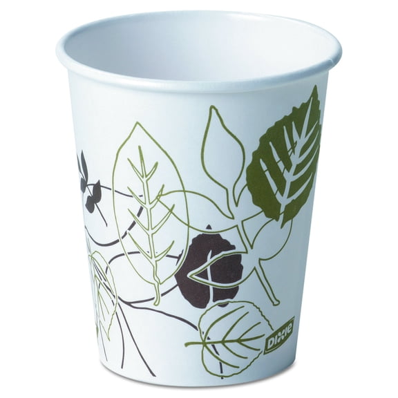 Dixie 2340PATH Pathways Paper Hot Cups, 10 oz (Case of 1000) CA2