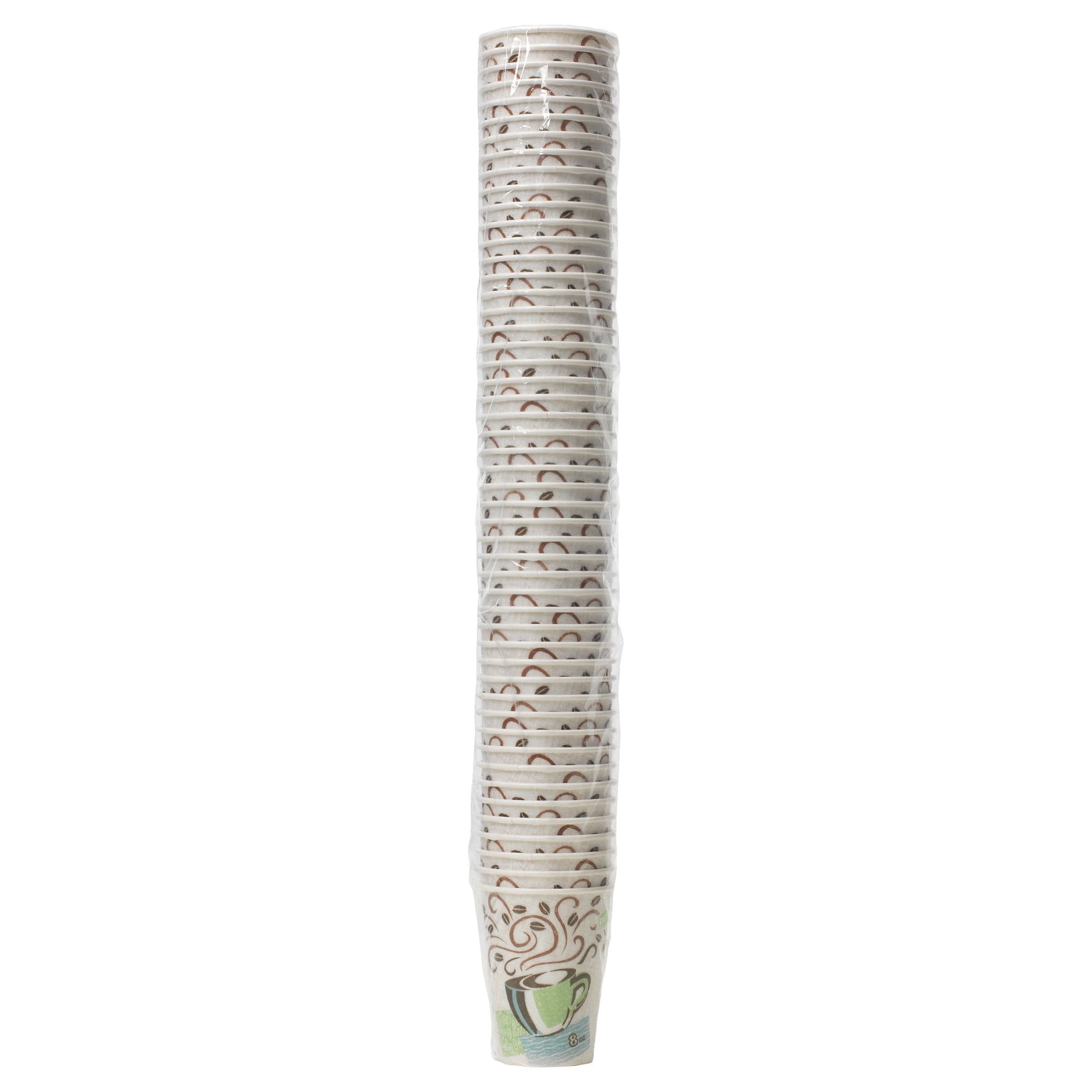 Dixie 5338CD PerfecTouch Hot Cups, Paper, 8oz, Pack Of 50 Cups