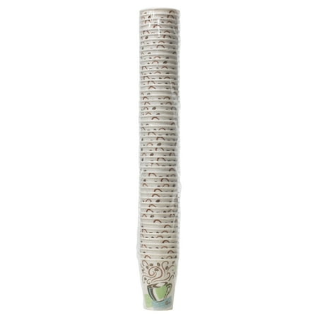 Dixie 5338CD PerfecTouch Hot Cups, Paper, 8oz, Pack Of 50 Cups