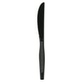 thumbnail image 1 of Dixie 7.5" Heavy-Weight Disposable Plastic Knife, KH517, Black, 1,000 Count, 1 of 7