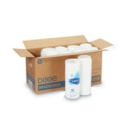 Dixie 9542500DX White Dome Lid Fits 10-16oz Perfectouch Cups, 12-20oz Hot Cups, Wisesize (500/Carton)