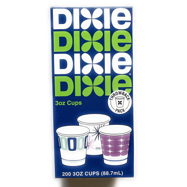 Dixie Bathroom Cups, 3 Oz 200 Ea, Assorted Designs