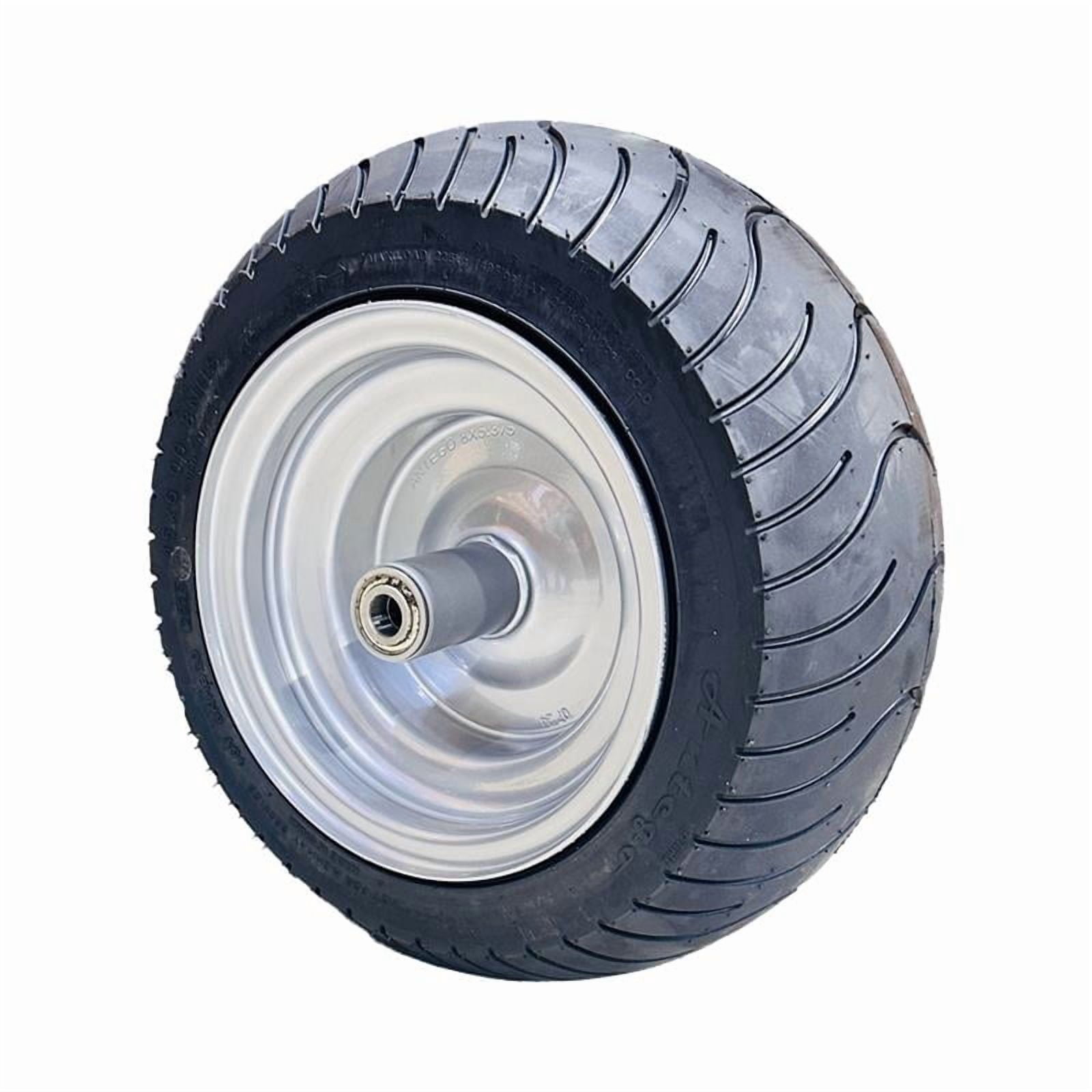 Dixie Chopper Complete Front Wheel Assembly (15x6x8) for Lawn Mowers fits Classic, Xcaliber, Eagle/Eagle HP, 3066LP, 3074LP, ECO-EAGLE66, XC3356, XC3366, XC3374, XC4074 / 400439
