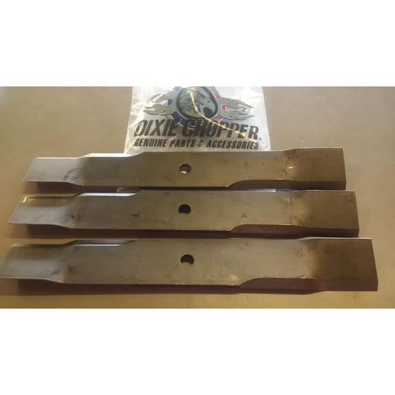 Dixie Chopper OEM Mower Blade Set of 3 30227-60T Twisted Blade