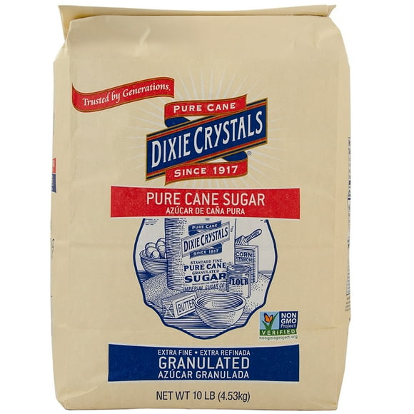 Dixie Crystals Pure Cane Sugar, 10 lb