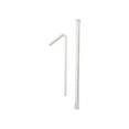 thumbnail image 1 of Dixie DIX FXW7 White 7 3/4" Polypropylene Wrapped Flex Straws, 1 of 6