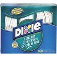 thumbnail image 1 of Dixie, DXECM168, Heavy-duty Plastic Cutlery, 168 / Box, White, 1 of 2