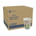 thumbnail image 1 of Dixie PerfecTouch 8 oz Paper Coffee Cups By GP PRO, Coffee Haze Design, 500 Count (25 Disposable Cups Per Sleeve, 20 Sleeves Per Case), Style #5338DX, 1 of 8