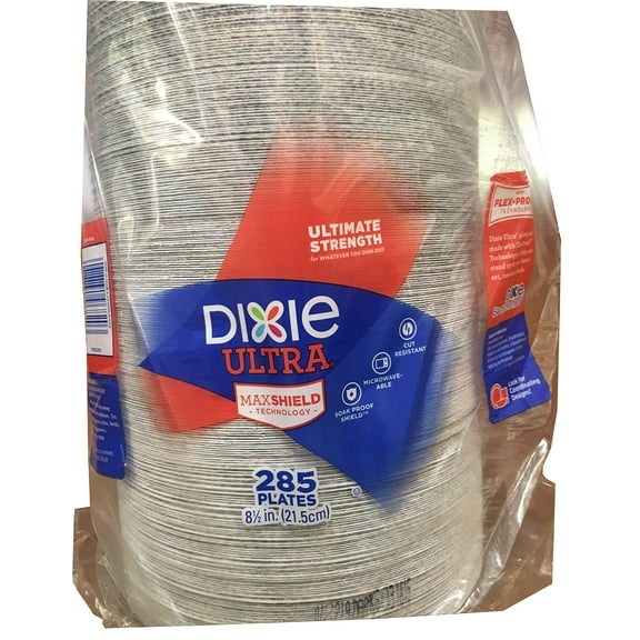 Dixie Dixie UltraITSCMaxshield 8 1/2" Paper Plate (285Count),, ()