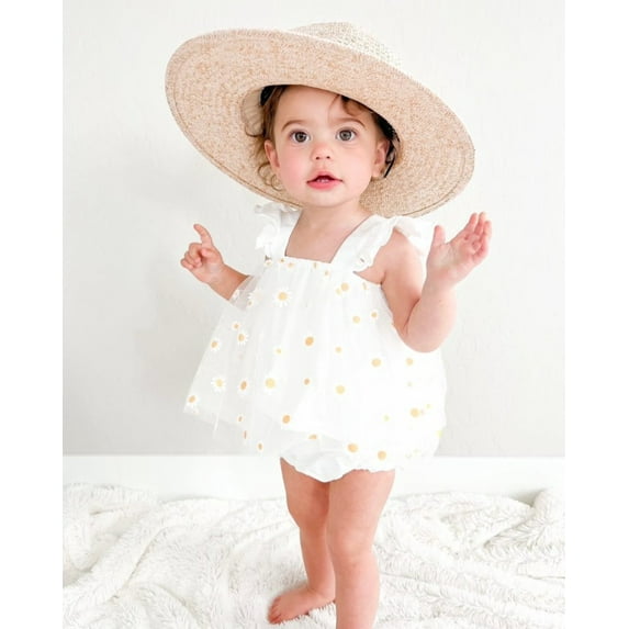 Dixie Dress Romper - Pickin' Daisies