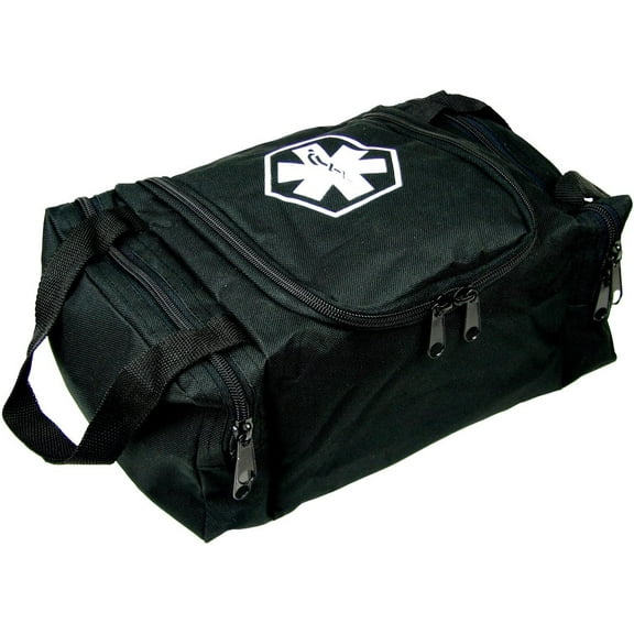 Dixie EMS Dixigear Empty First Responder II Bag 10.5" x 5" x 8" - Black