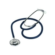 Dixie EMS Single Head Lightweight Stethoscope, Latex Free, for Doctors, Nurses, Students, Medical and Home Use - Royal Blue