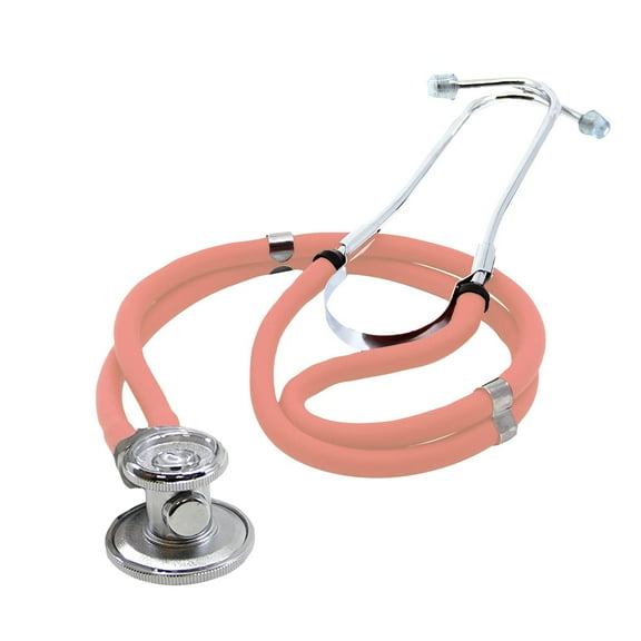 Dixie Ems Sprague-Rappaport Type Two Tube Stethoscope Frosted Pink