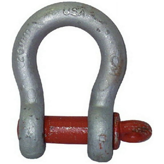 Dixie Industries MC649G Galvanized Screw Pin Anchor Shackle