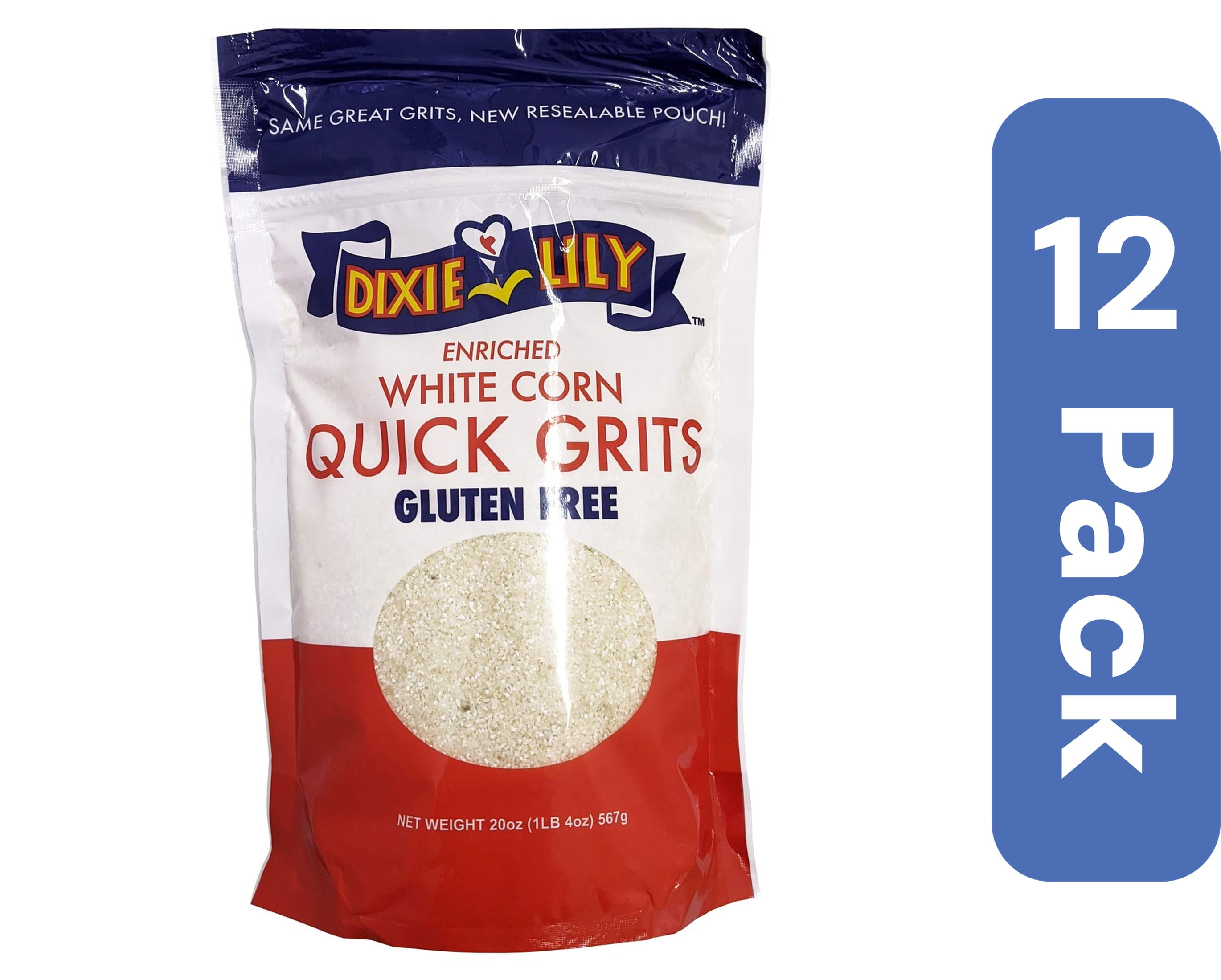 Larissa Veronica White Hominy Grits - 4 Oz Bag, Coarse Ground Corn Porridge 6 thumbnail image