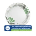 thumbnail image 1 of Dixie® 8 1/2" Medium-Weight Paper Plates By GP PRO (Georgia-Pacific), Pathways®, UX9PATH (Case), 1000 Count (125 Plates Per Pack, 8 Packs Per Case), 1 of 9