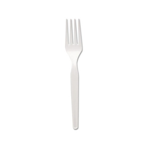 Dixie® Medium-Weight Disposable Plastic Forks, FM217, 1,000 Count - image 1 of 7