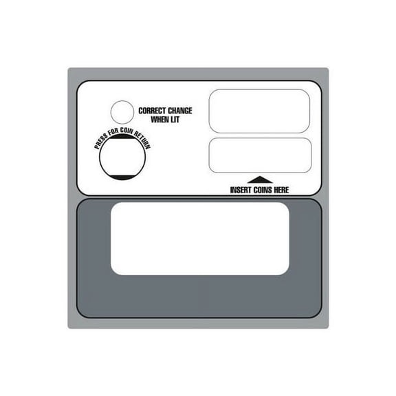 Dixie Narco Coin Bezel Decal MP