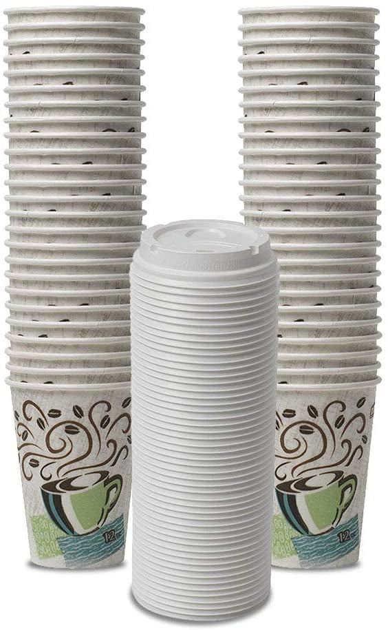 Dixie® PerfecTouch® 8 Oz Insulated Paper Hot Coffee Cups By GP Pro, Fit  Small Lids, Coffee Haze, 1,000 Cups/Case, Insulated Paper Cups, Hot Cups  and Accessories, Foodservice Disposables