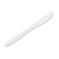 thumbnail image 1 of Plastic Cutlery, Heavyweight Knives, White, 1,000/carton, 1 of 2