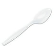 thumbnail image 1 of Dixie Plastic Teaspoons, Heavyweight, Polystyrene, White, 1000 ct (TH217), 1 of 5