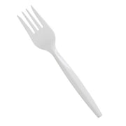 Dixie SSF21P SmartStock Cutlery Fork Refill, 5.8" Length, Polypropylene, White Pack of 960