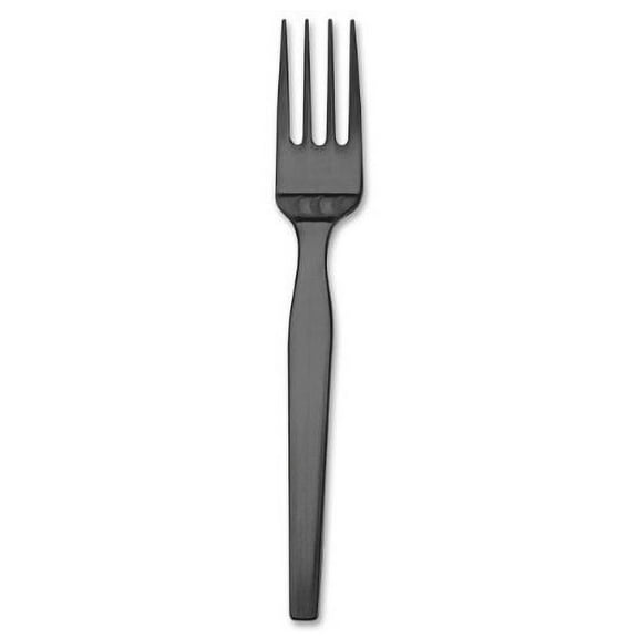 Dixie SSF51 SmartStock Plastic Cutlery Refill, Forks, Black, 40/Pack, 24 Packs/Carton