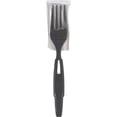 thumbnail image 1 of Dixie Ultra SmartStock Series-W Polypropylene Plastic Wrapped Cutlery, Forks, Black, 40 Perk Pack, Case Of 24 Packs, 1 of 2