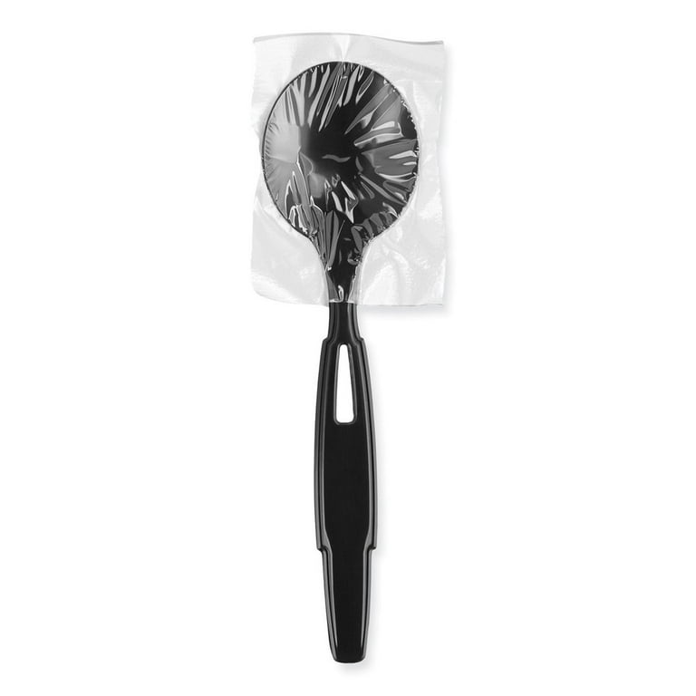 SmartStock Wrapped Heavy-Weight Cutlery Refill, Teaspoon, Black, 960/Carton SmartStock Wrapped Heavy-Weight Cutlery Refill, Teaspoon, Black, 960/Carton