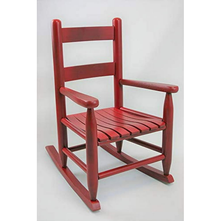 Childs red rocking chair sale