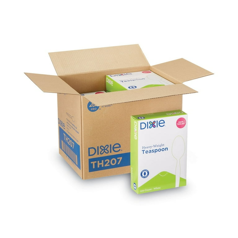 Heavyweight Polystyrene Cutlery, Teaspoon, White, 1000/Carton Heavyweight Polystyrene Cutlery, Teaspoon, White, 1000/Carton