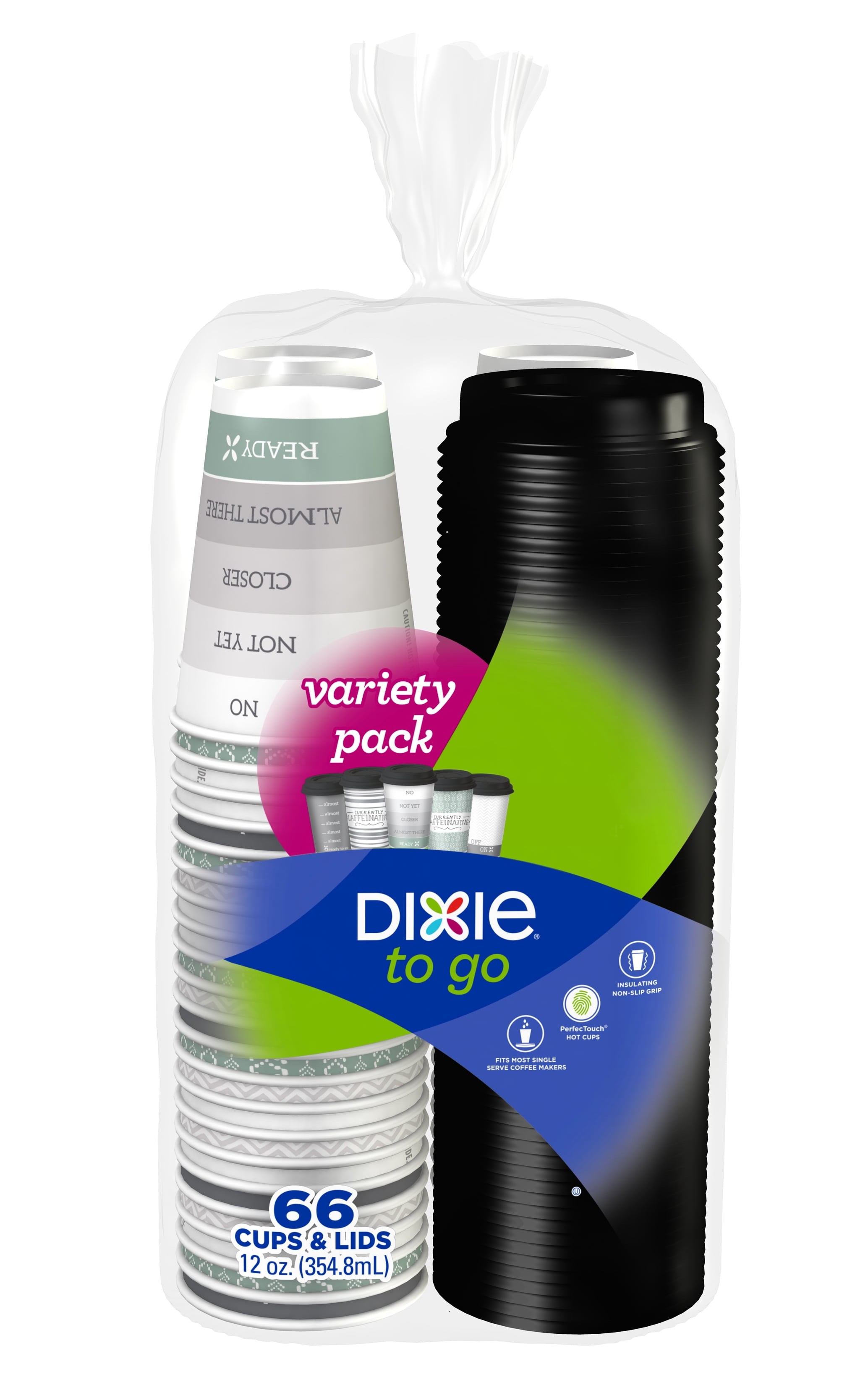 Dixie® Crystal Clear Plastic Cups, 12 oz.