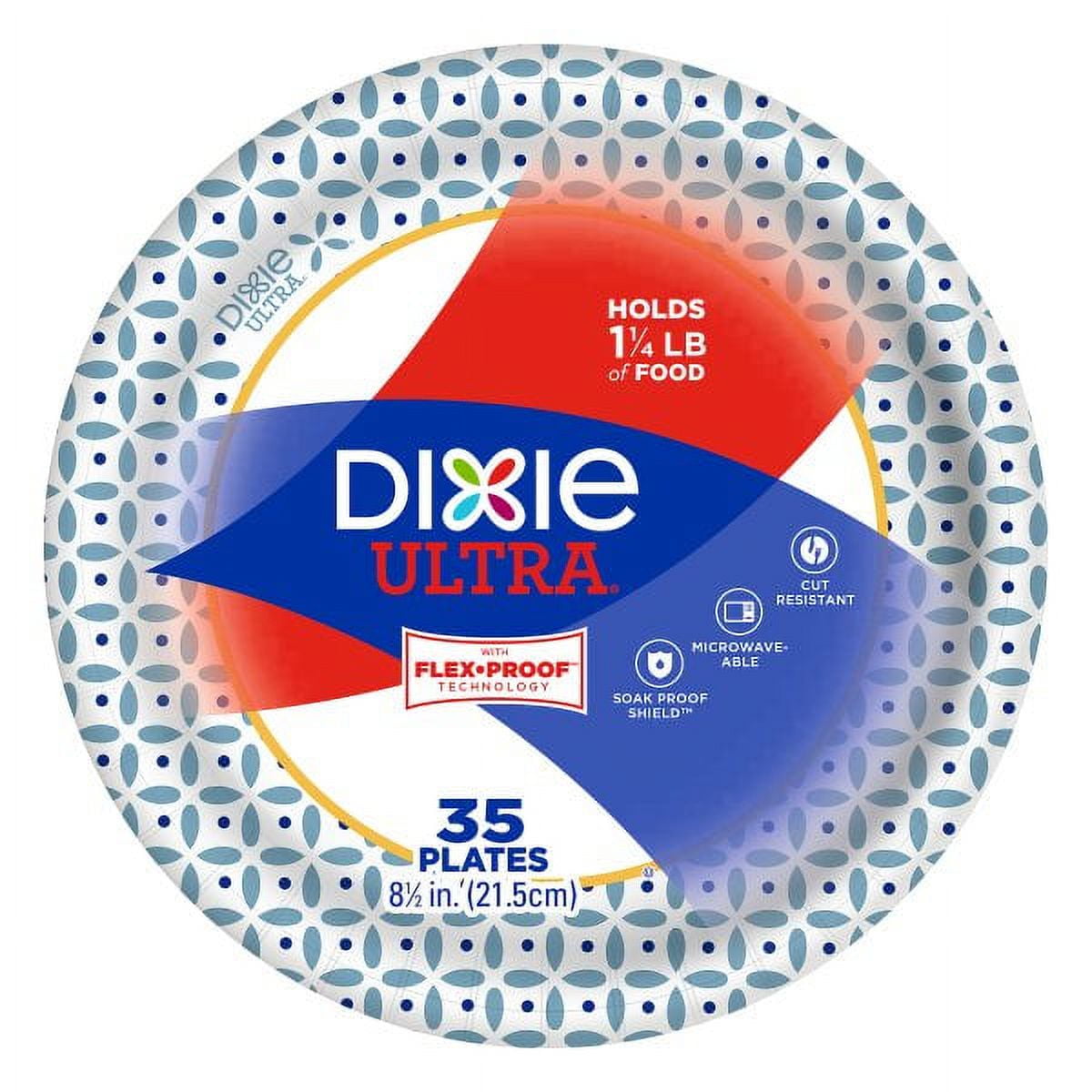 Dixie Ultra 8.5 Paper Plates - 35ct