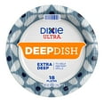 thumbnail image 1 of Dixie Ultra Deep Dish Paper Plate 9.56" Blue/Yellow 18/Pack (15951C), 1 of 2