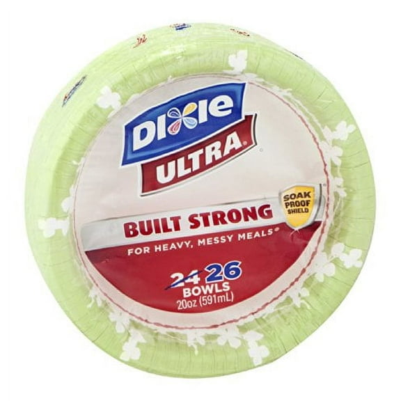 Dixie Ultra Disposable Bowls, 26 Count (Pack of 8)
