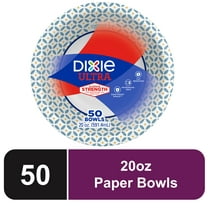Dixie Ultra Disposable Paper Bowls, 20 Ounce, 50 Count