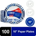 thumbnail image 1 of Dixie Ultra Disposable Paper Plates, 10", Multi-Color, 100 Count, 1 of 12