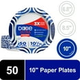 thumbnail image 1 of Dixie Ultra Disposable Paper Plates, 10", Multi-Color, 50 Count, 1 of 14