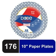 Dixie Ultra Paper Dinner Plates, 10 1/16, 176 Count