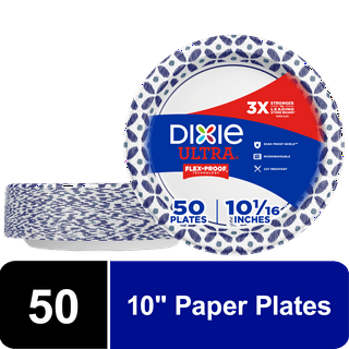 Dixie Ultra Paper Plate, 10-1/16 Inch, 186 Count