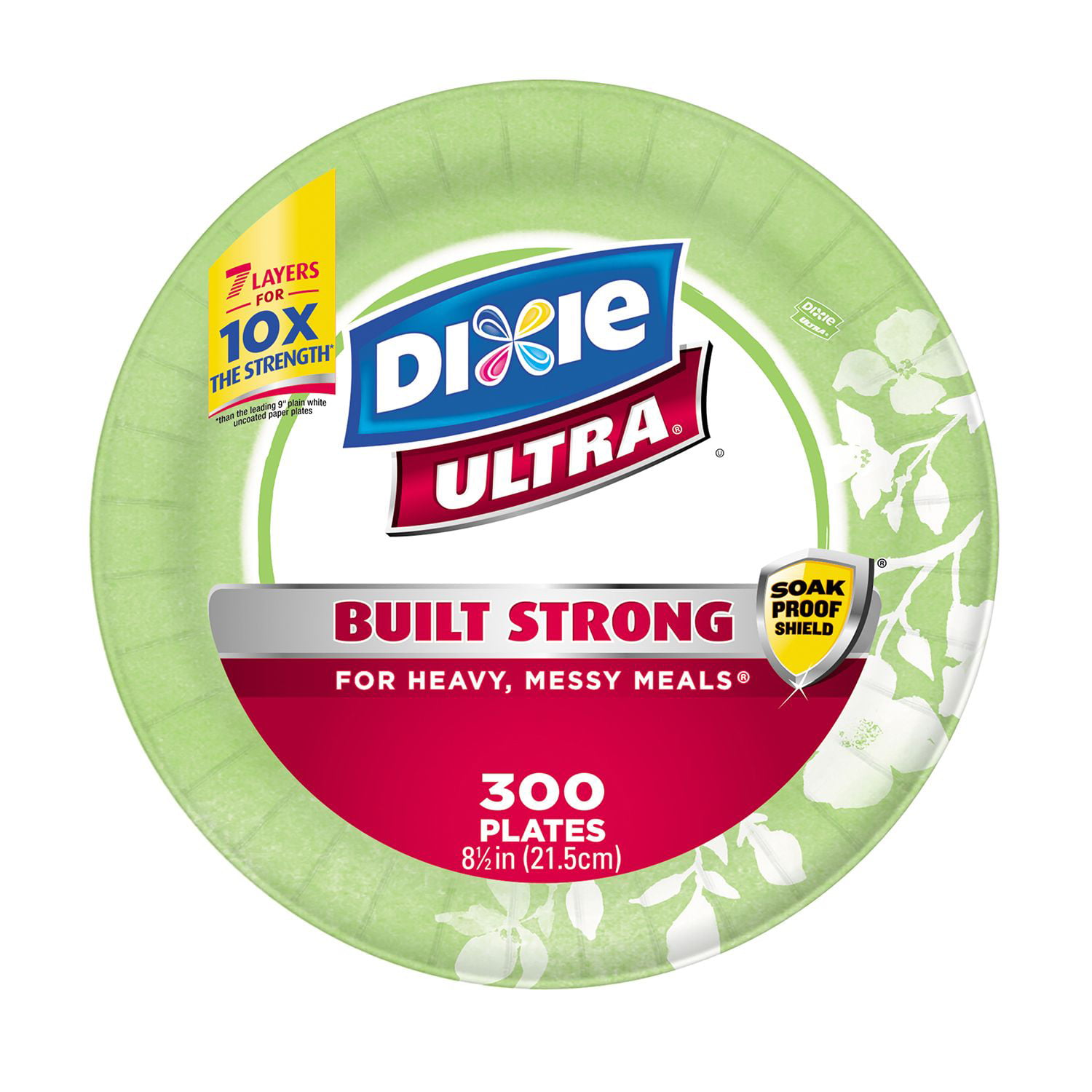 Dixie Ultra Paper Lunch Plates, 8.5, 300 Count