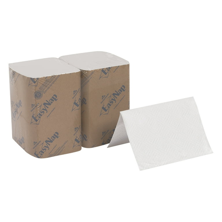 Interfold Napkin Refills, 2 Ply, 6 1/2x9 7/8, White, 500/Pk, 6 Pack/Ctn Interfold Napkin Refills, 2 Ply, 6 1/2x9 7/8, White, 500/Pk, 6 Pack/Ctn
