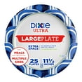 thumbnail image 1 of Dixie Ultra, Large Paper Plates, 11 AFN1Inch, 25 Count, 3X Stronger*, Heavy Duty, Microwave-Safe, Soak-Proof, Cut Resistant, Great for Heavy, Messy Meals, 1 of 3